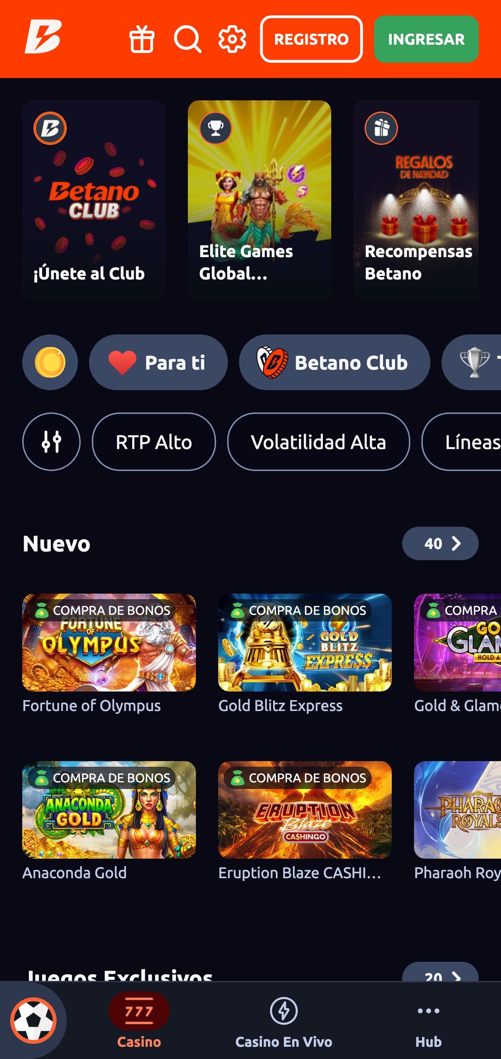 Casino en línea Betano